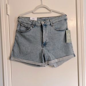 H&M mom shorts, loose fit, size 12